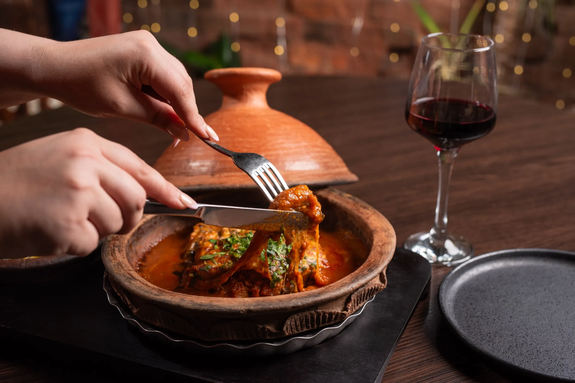 Al Farid food: Moroccan and Persian dishes